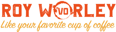 Roy Worley Voiceover logo